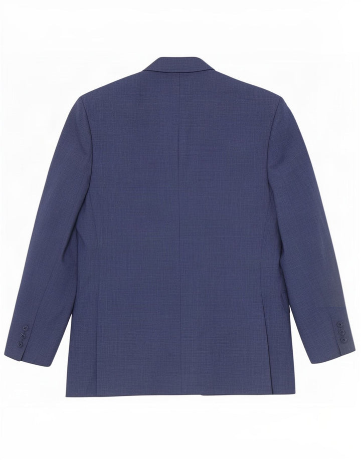 Giacca blazer corta da uomo a 3 bottoni Marks & Spencer UK 38 Blu medio