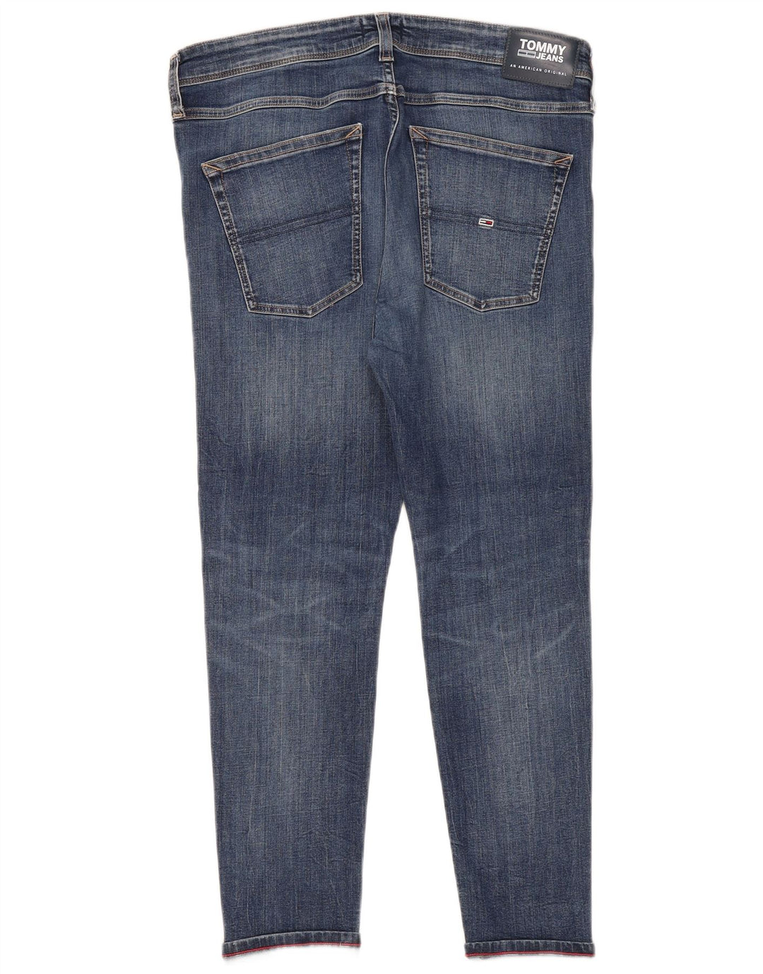 Jeans skinny da uomo Tommy Hilfiger W34 L30 Blu