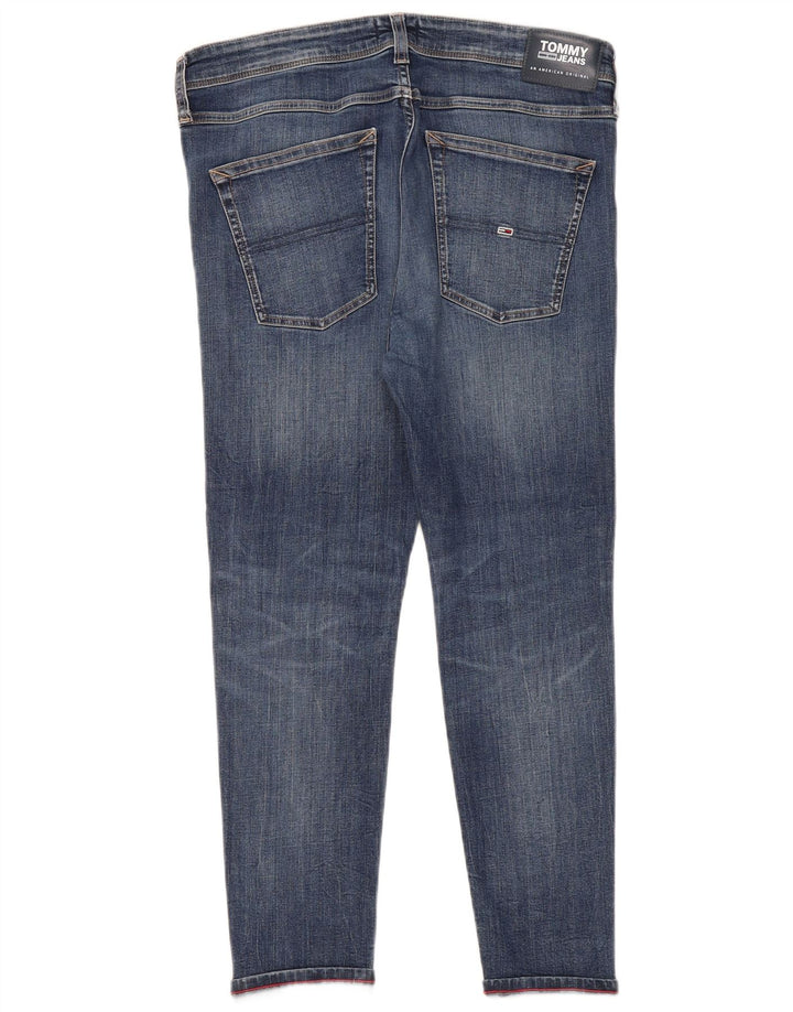 Jeans skinny da uomo Tommy Hilfiger W34 L30 Blu