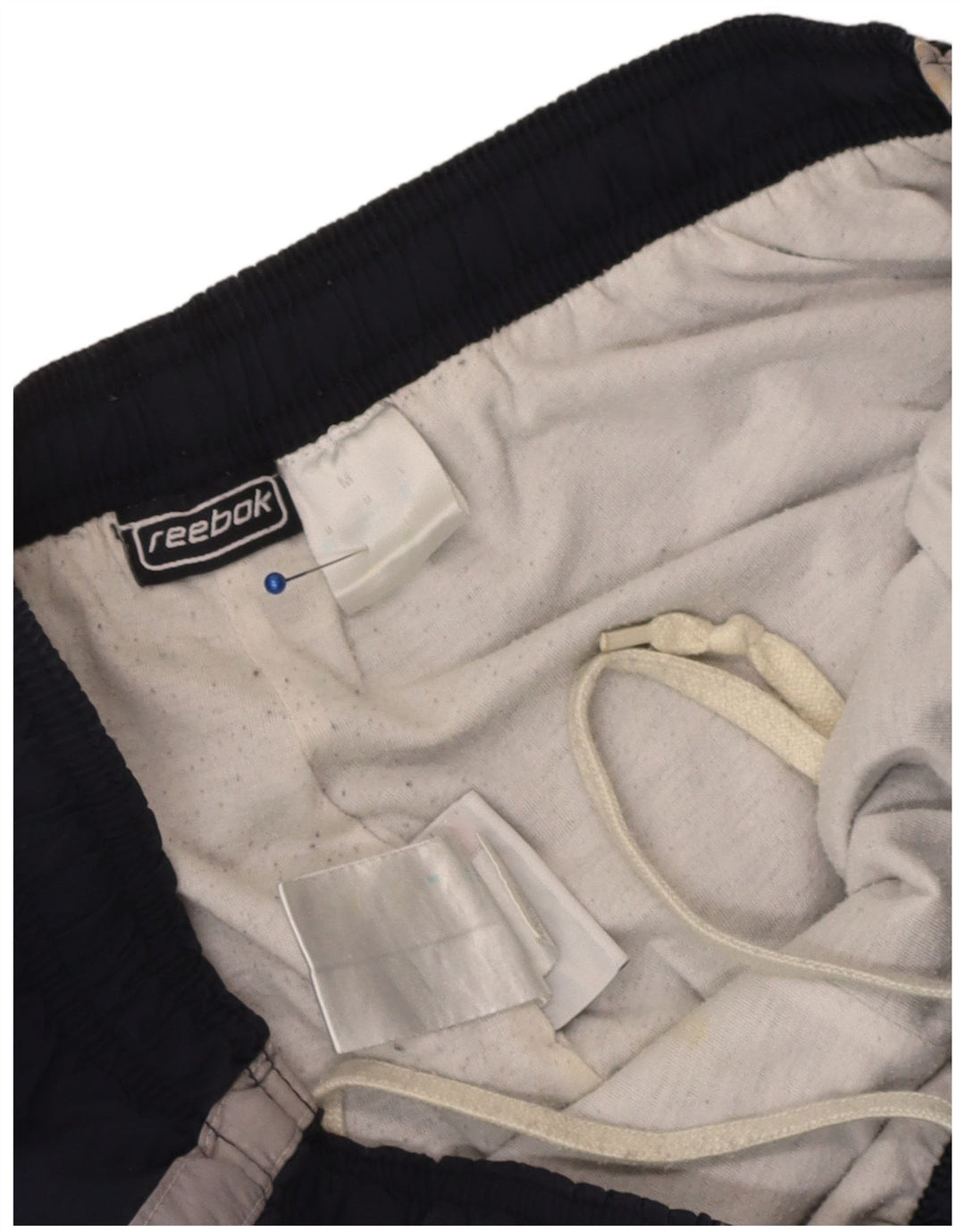Pantaloni da tuta Reebok da uomo cargo color block blu navy medio