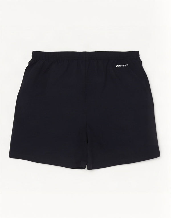 Pantaloncini sportivi Nike Dri Fit da uomo piccoli in poliestere blu navy