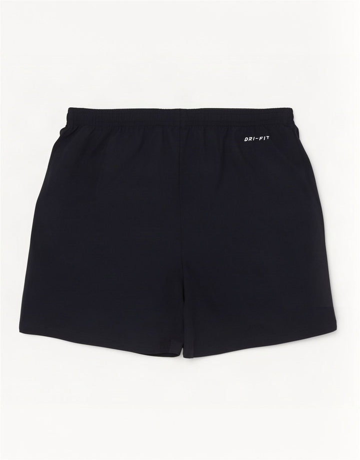 Pantaloncini sportivi Nike Dri Fit da uomo piccoli in poliestere blu navy