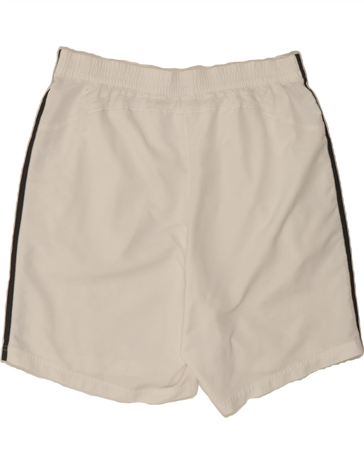 ADIDAS Mens Sport Shorts XL  White Polyester Vintage Adidas and Second-Hand Adidas from Messina Hembry 