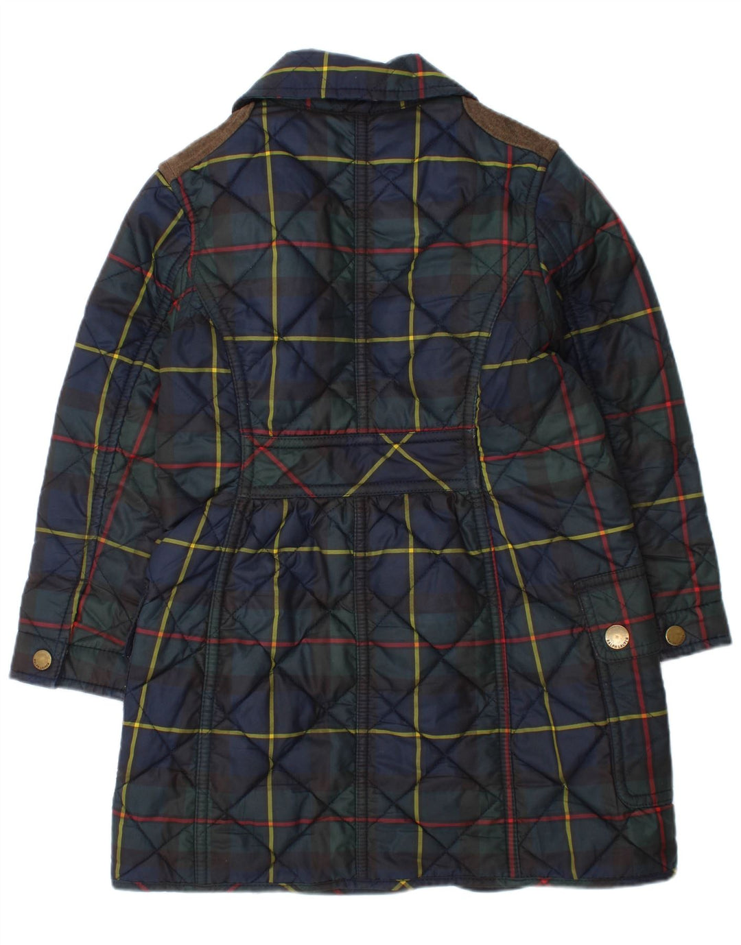 Giacca trapuntata per ragazze Ralph Lauren 3-4 anni a quadri blu navy