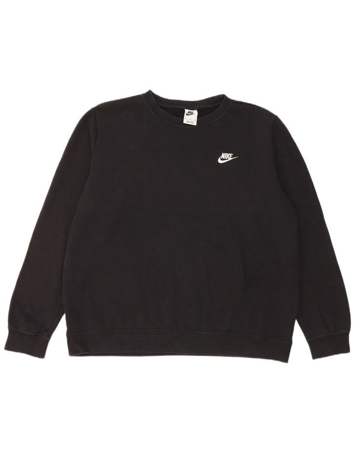 Felpa Nike Uomo Maglione XL Nero Cotone