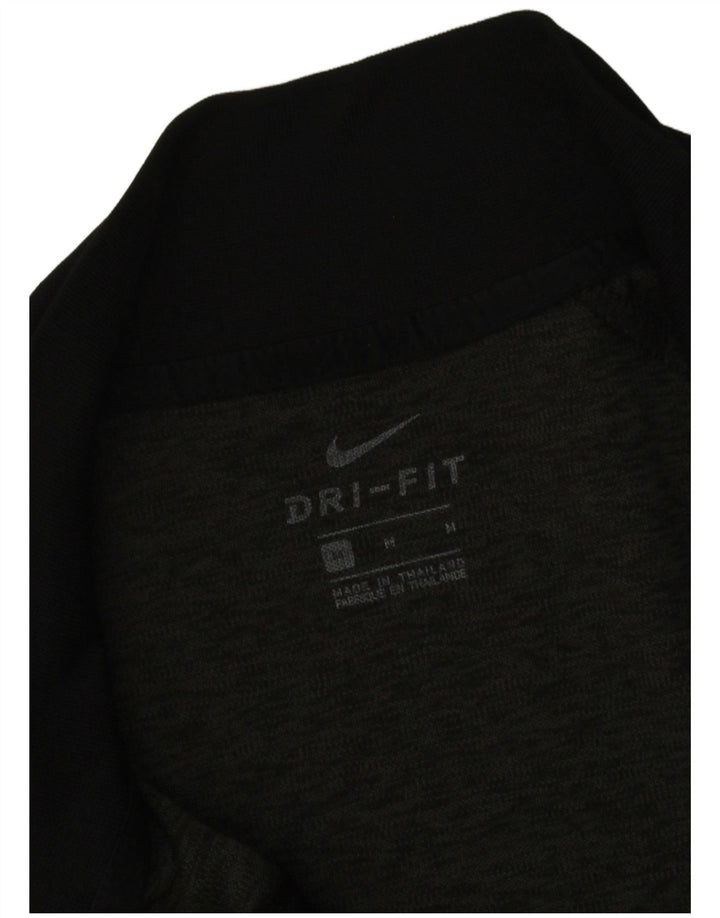 Giacca da tuta Nike Dri Fit da uomo in poliestere color block grigio medio