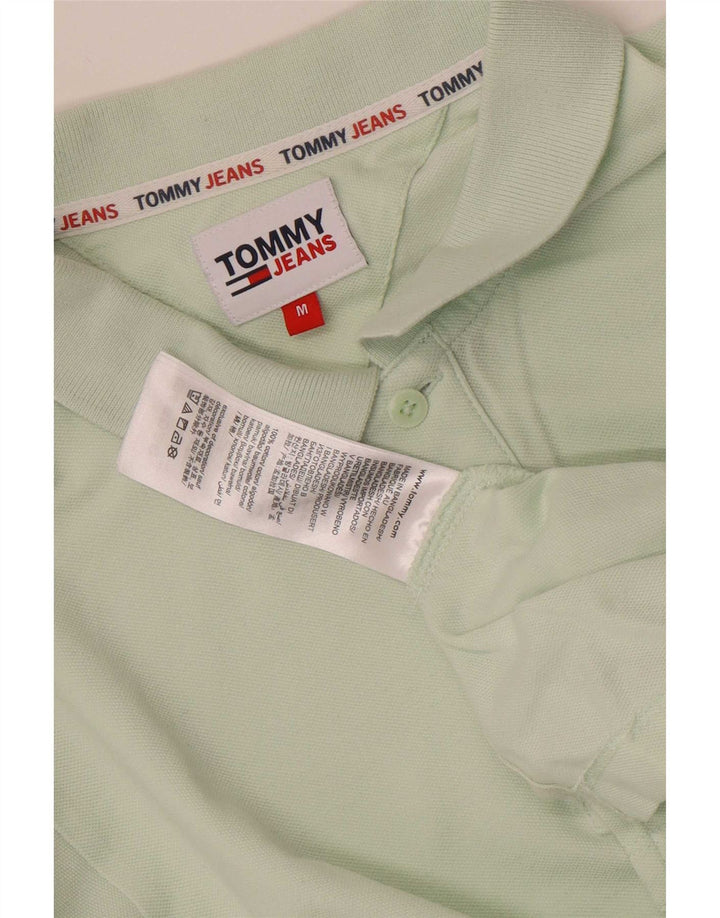 Polo da uomo Tommy Hilfiger in cotone verde medio