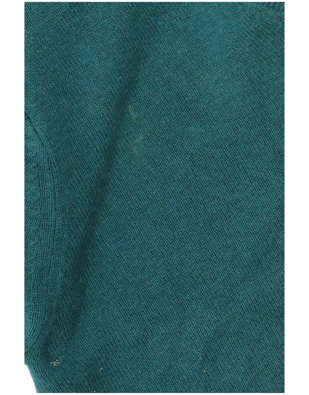 Maglione da uomo con scollo a V Marks & Spencer in cotone verde medio