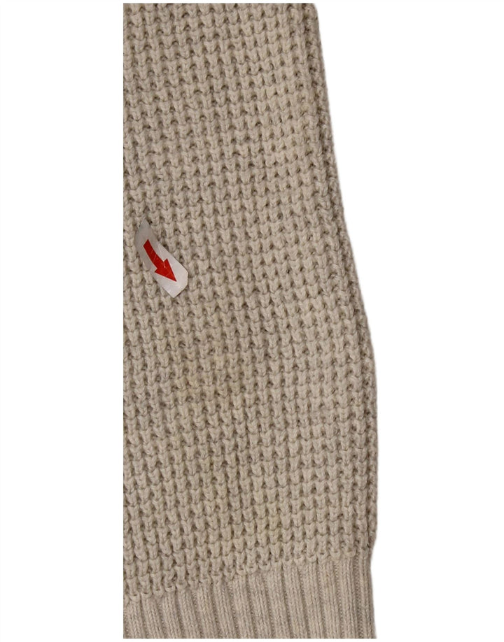 TOMMY HILFIGER Maglione cardigan da uomo piccolo in cotone grigio