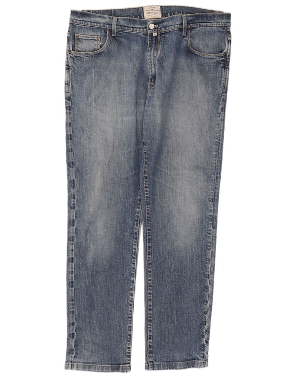 Jeans dritti da uomo Avirex W42 L32 cotone blu