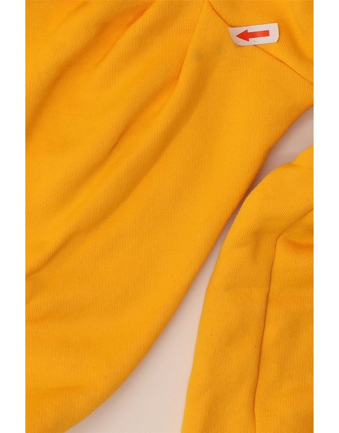 Felpa Zara da donna oversize con maniche a 3/4, taglia UK 10, piccola, gialla