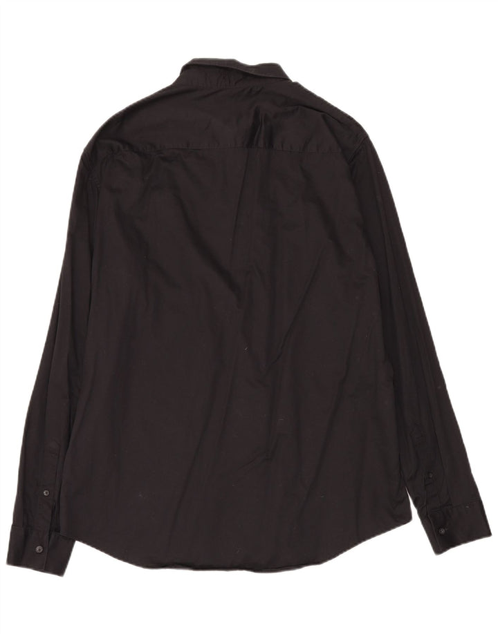 Camicia da uomo Armani Exchange XL in cotone nero