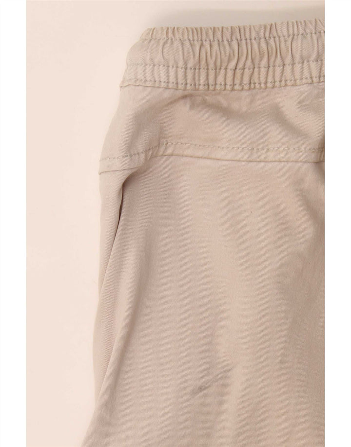 Pantaloni cargo da uomo Zara Crop Joggers medi W30 L26 cotone grigio