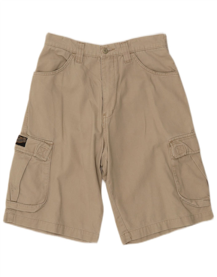 Pantaloncini cargo da uomo FREEGO W30 cotone beige medio
