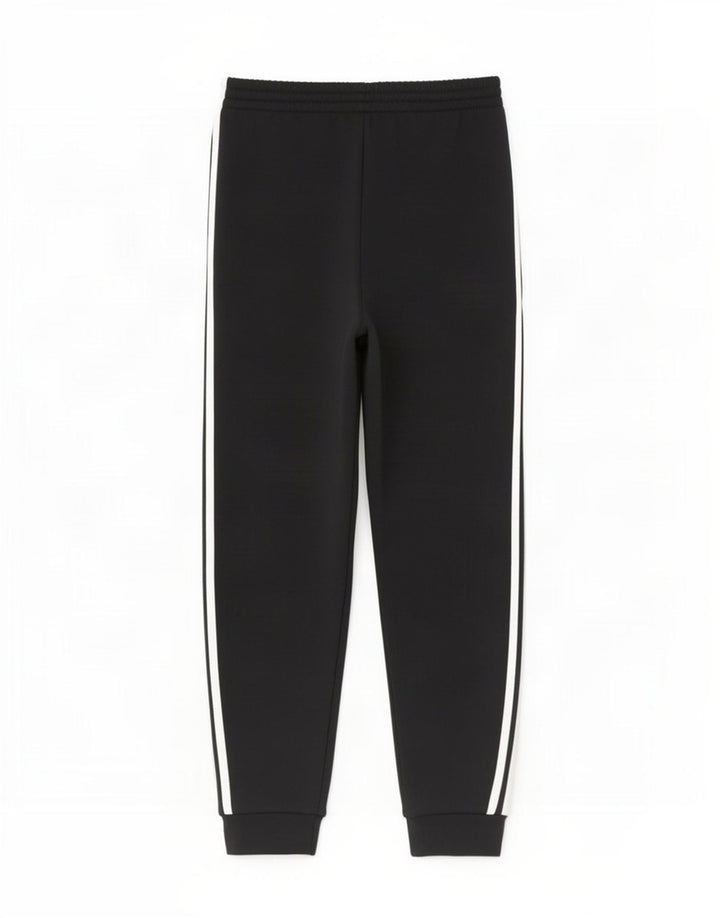 Pantaloni da tuta da uomo Adidas Prime blu da jogging medio poliestere nero