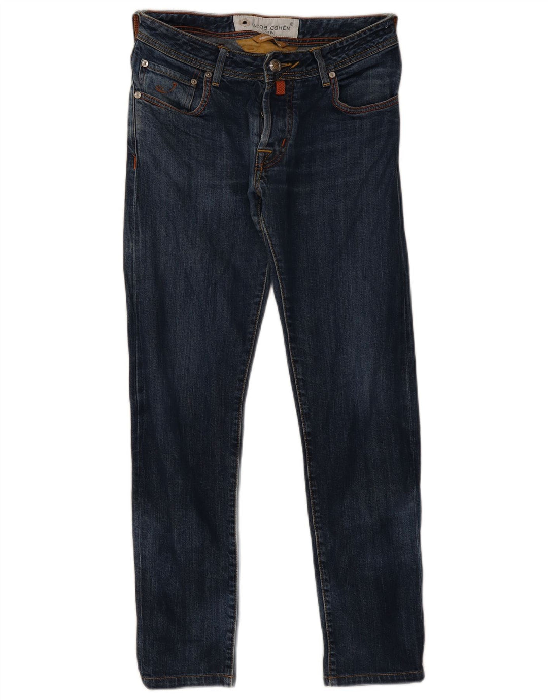 Jacob Cohen Jeans slim fatti a mano da donna W31 L28 cotone blu