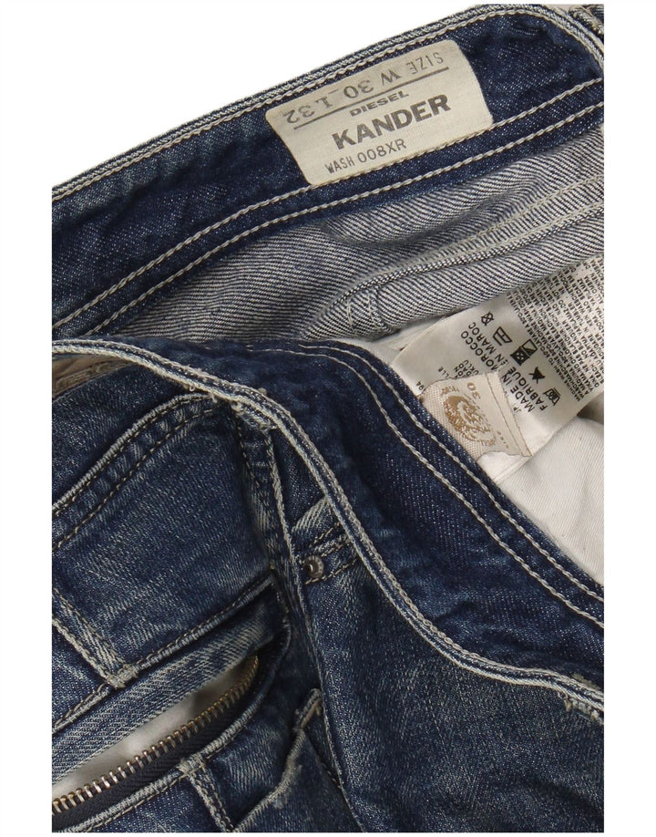 DIESEL Jeans Kander Slim da uomo W30 L32 in cotone blu
