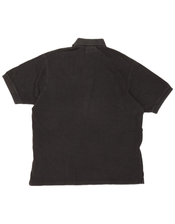 Polo da uomo Hugo Boss XL in cotone nero