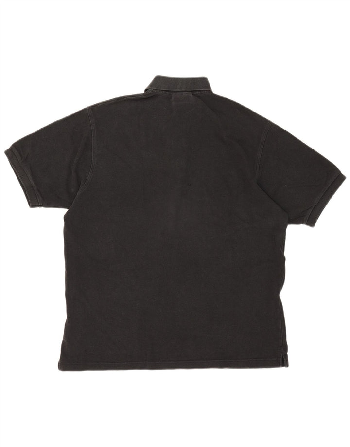 Polo da uomo Hugo Boss XL in cotone nero
