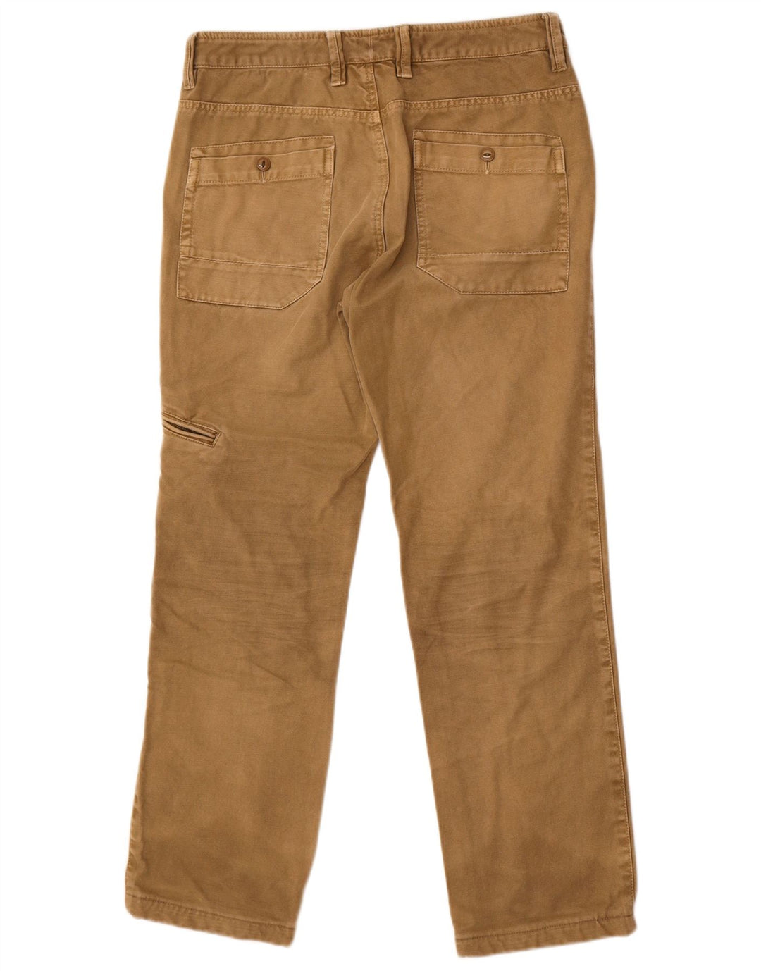 Pantaloni cargo dritti da uomo Best Company IT 48 medio W32 L29 cotone marrone