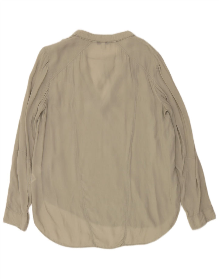 Camicetta oversize da donna Reiss Top UK 8 Small verde viscosa