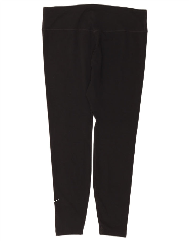 Leggings Dri Fit da donna NIKE UK 18 XL poliestere nero