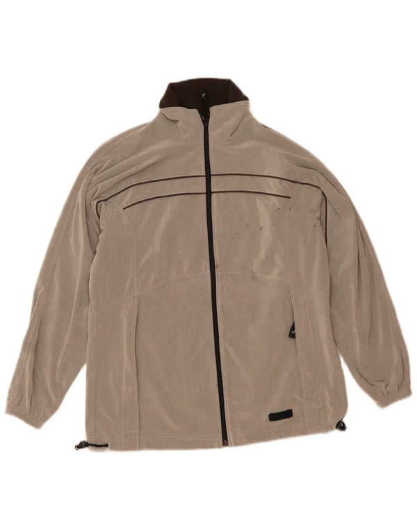 Giacca sportiva da uomo Asics, colore grigio medio a righe