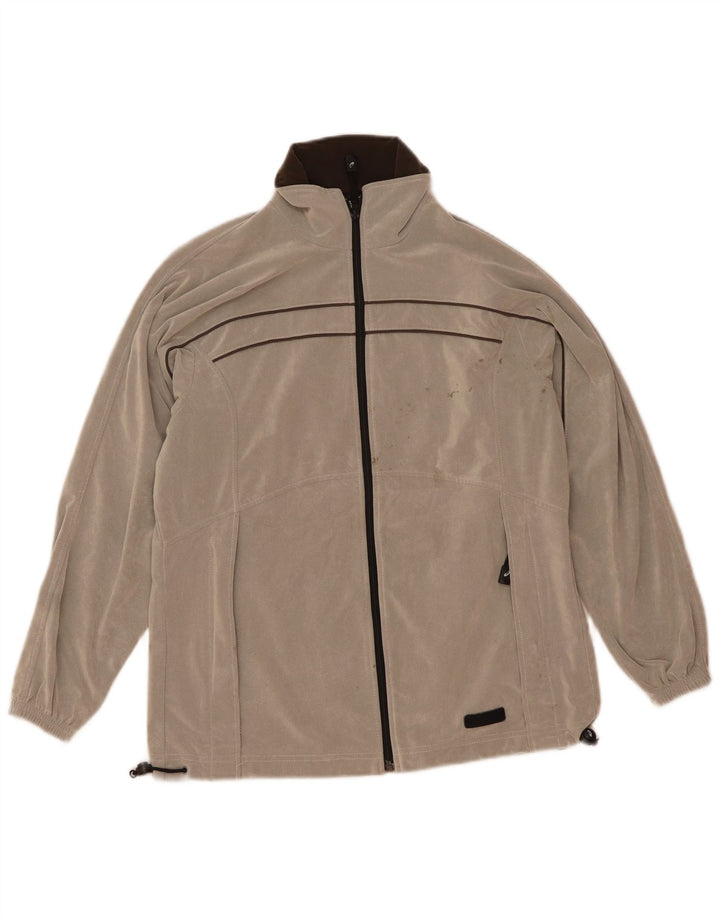 Giacca sportiva da uomo Asics, colore grigio medio a righe