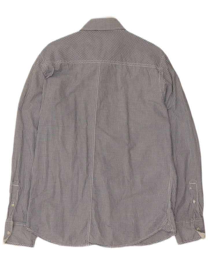 Camicia da uomo Lee in cotone a quadri grandi blu