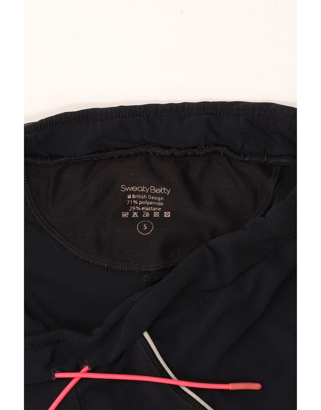 Leggings capri da donna Sweaty Betty piccoli neri in poliammide