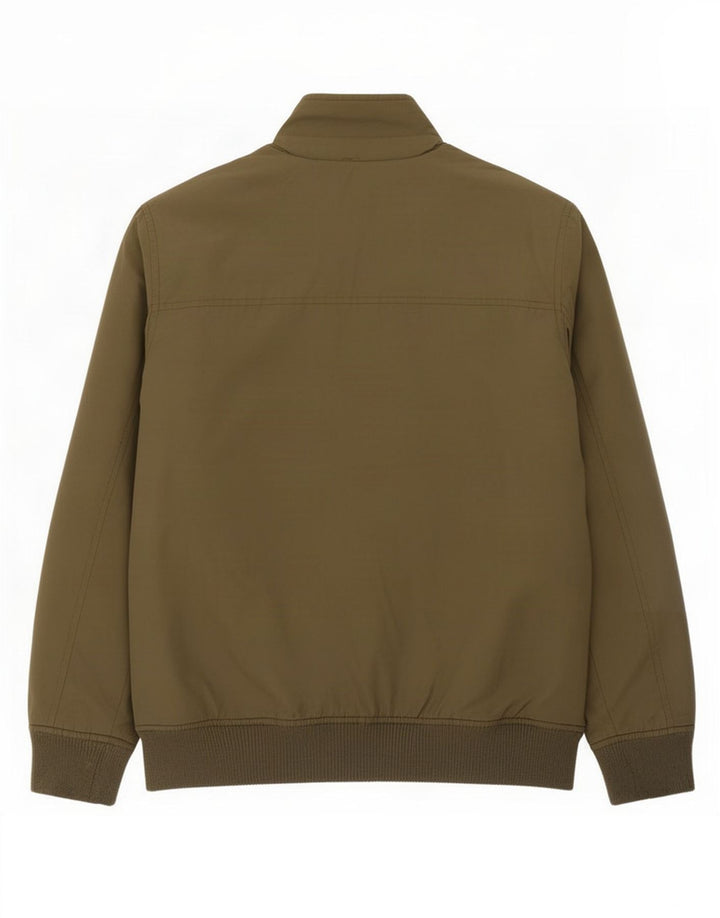 Giubbotto bomber da ragazzo Lyle & Scott 14-15 anni in cotone verde
