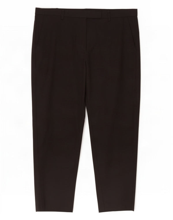 Pantaloni corti affusolati da donna Marks & Spencer UK 18 XL W38 L25 Neri