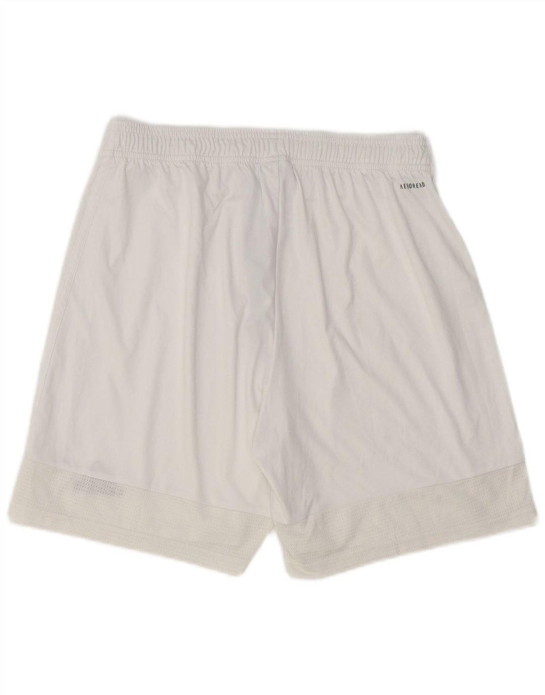 Pantaloncini sportivi Adidas Aeroready da uomo grandi in poliestere bianco