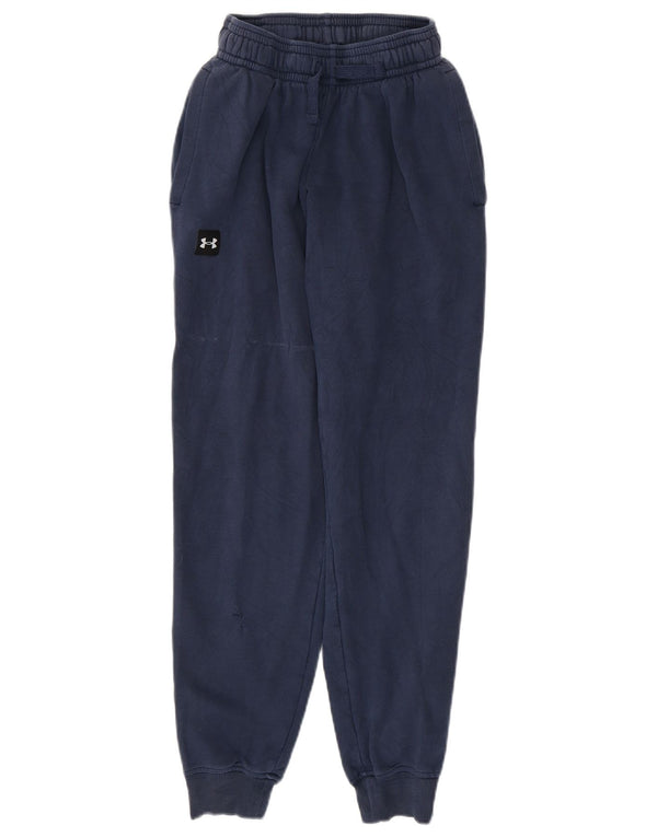Pantaloni da tuta da uomo UNDER ARMOUR Joggers XS Blu Navy Cotone