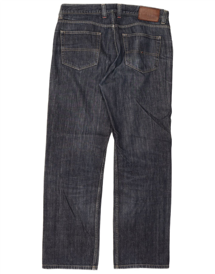 Jeans dritti da uomo Tommy Hilfiger W36 L32 cotone blu