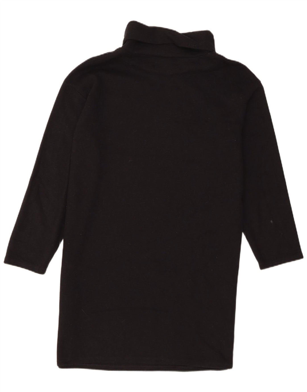 Abito maglione a maniche lunghe da donna Marks & Spencer UK 14 grande poliestere nero