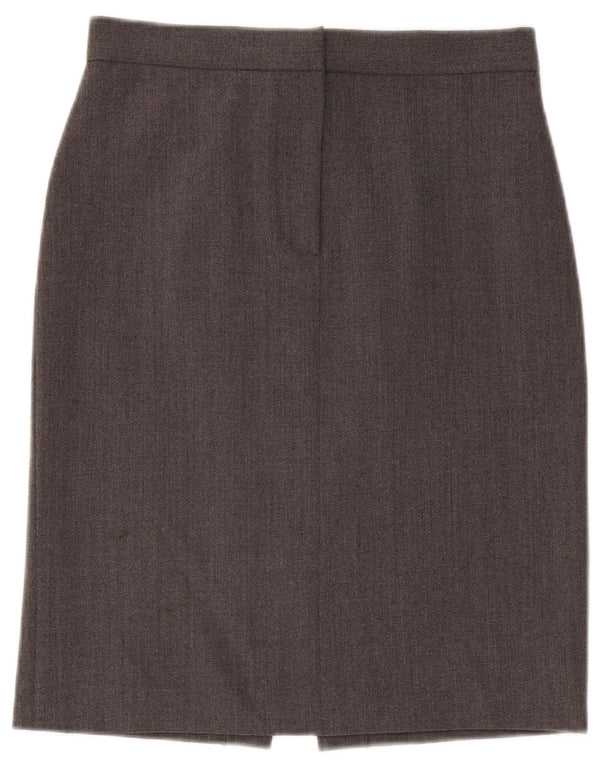 Gonna a tubino da donna Emporio Armani IT 42 media W28 poliestere grigio