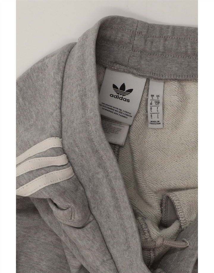 Pantaloni da tuta da uomo ADIDAS Joggers piccoli in cotone grigio