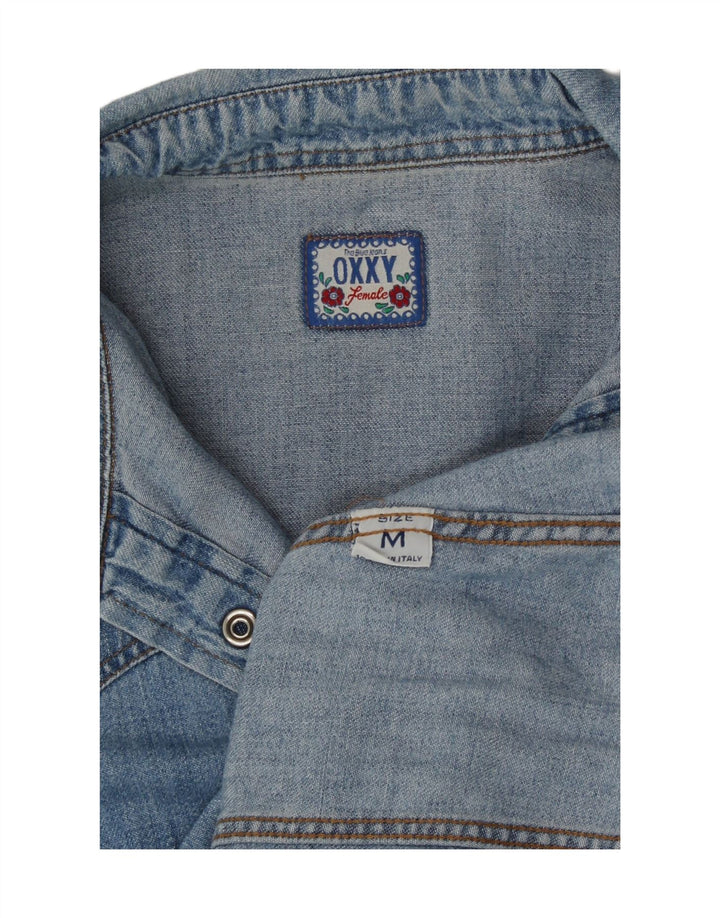 Camicia di jeans da donna OXXY UK 12 Cotone blu medio