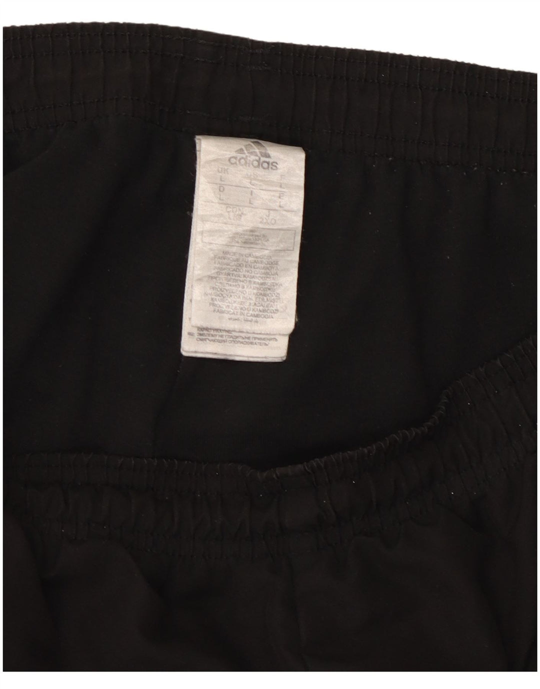 Pantaloni da tuta da uomo ADIDAS Joggers grandi poliestere nero