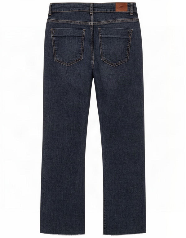 Zara Womens Straight Jeans EU 38 Small W28 L27 Blue Cotton