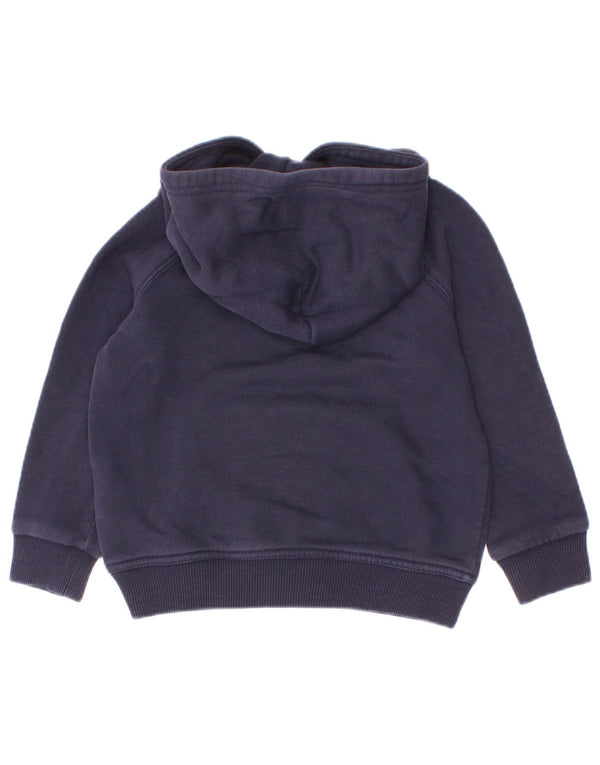 Gant Maglione con cappuccio grafico per neonato 18-24 mesi in cotone blu navy