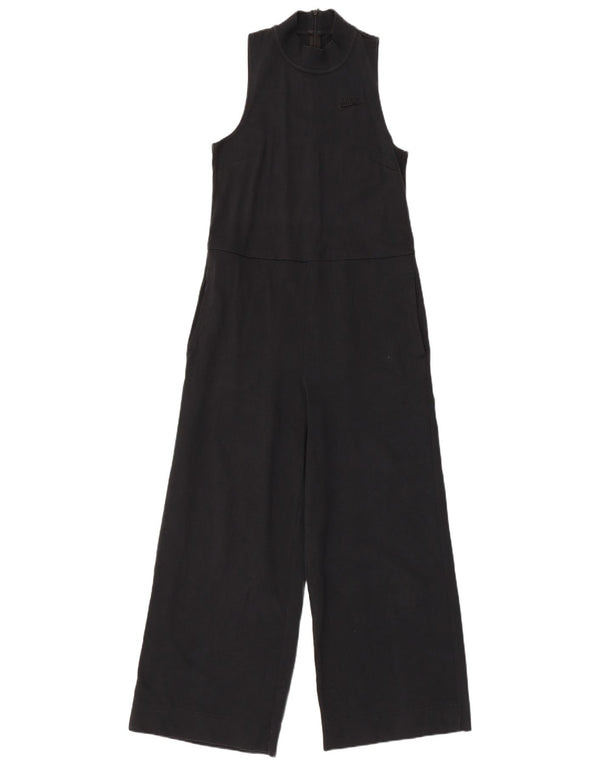Tuta senza maniche da donna Nike UK 6 XS cotone nero