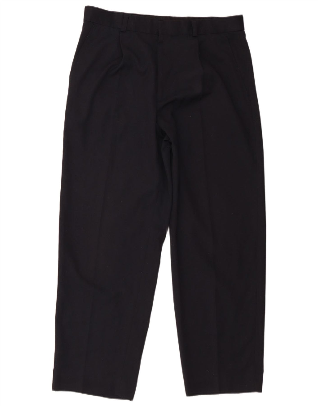 Pantaloni chino affusolati da uomo St. Bernard W34 L29 poliestere blu navy