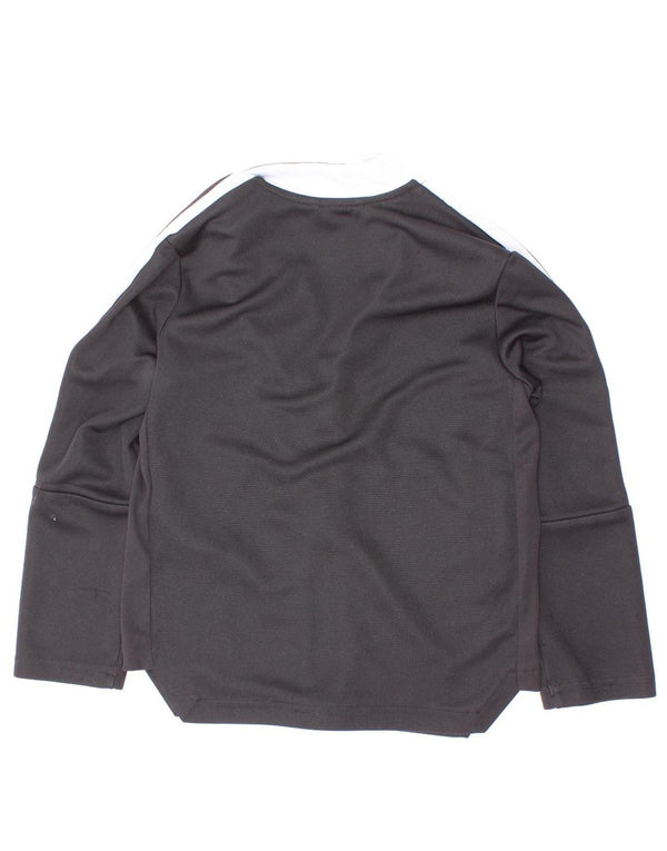 Giacca da tuta Adidas Aeroready per ragazzi 5-6 anni Colorblock nera