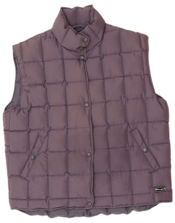Gilet imbottito da donna Champion UK 18 XL poliestere grigio
