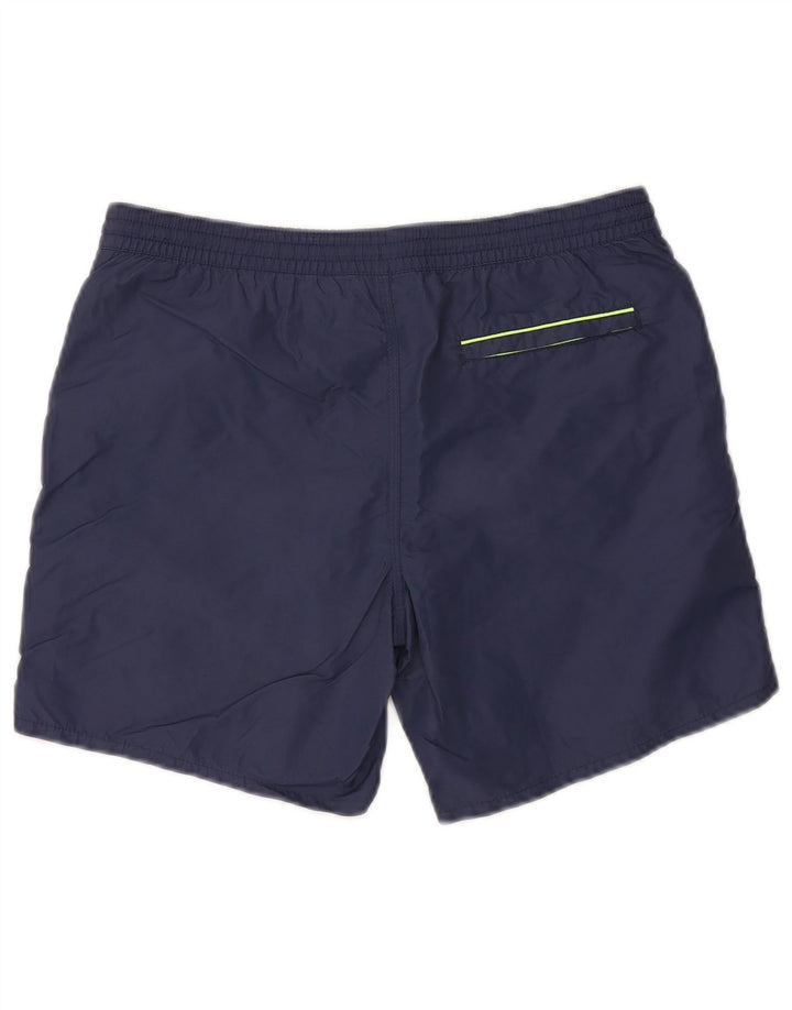 Pantaloncini da bagno da uomo Sundek piccoli in nylon blu navy da spiaggia
