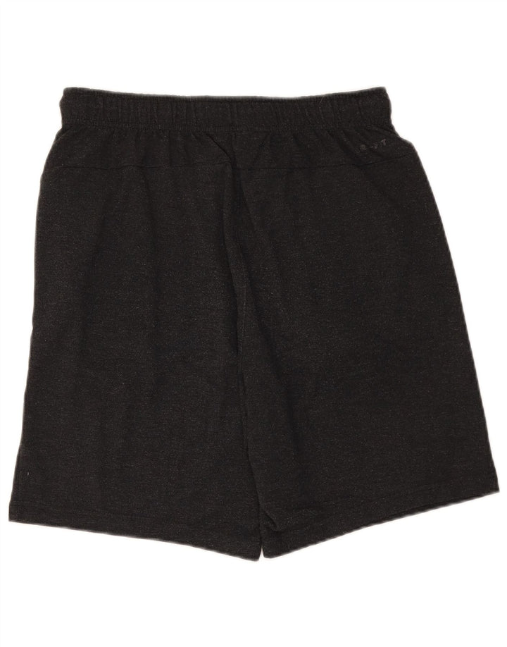 Pantaloncini sportivi Nike da uomo in viscosa chiazzata grigio medio