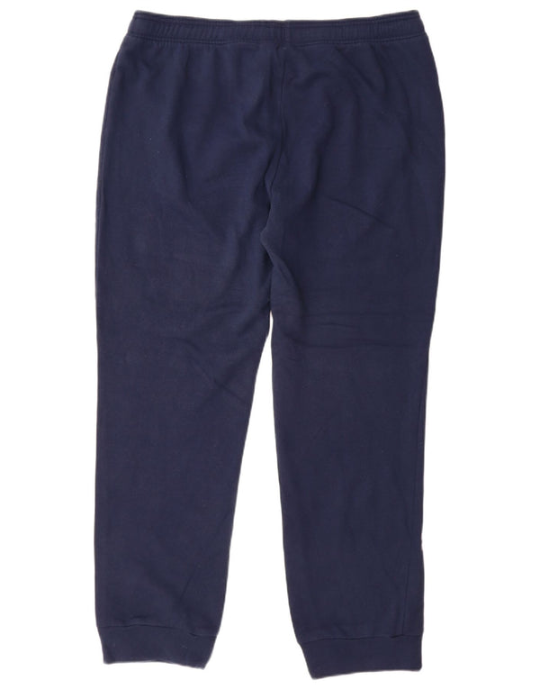 Pantaloni da tuta con grafica Adidas da donna Joggers UK 20/22 XL Blu navy