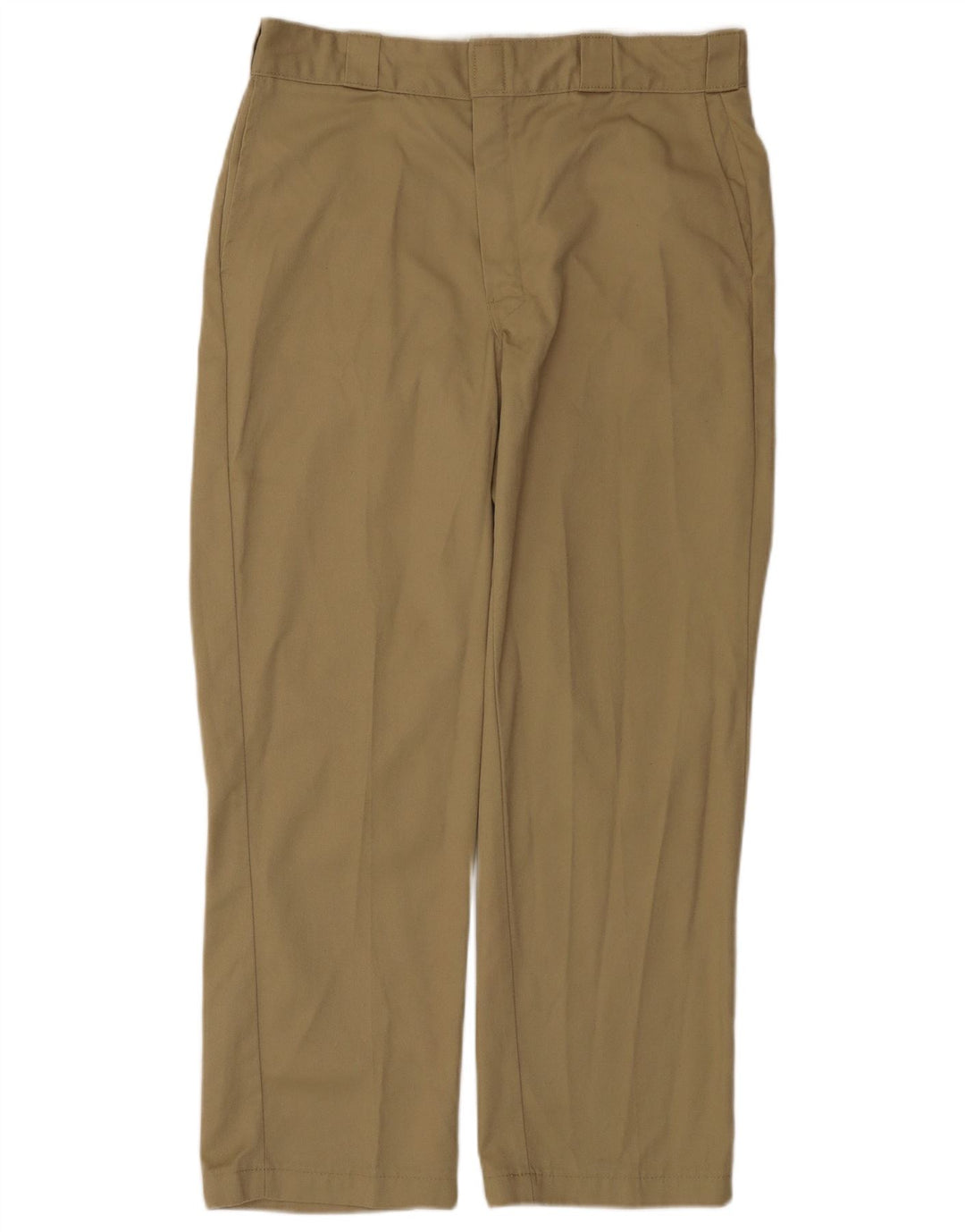 Pantaloni chino dritti da uomo Dickies W36 L30 poliestere beige